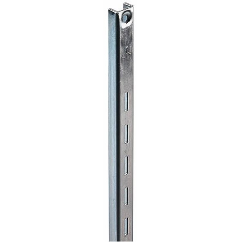 I need a bunch of these 12 inch slotted uprights.  I presently have a lot of shelving brackets and uprights but with my new house, I want only 12" uprights.  My questions are these:  Are these uprights pretty much standard?  Can they be used with most shelving brackets?  What is the length of each slot and how far apart are the slots so I can measure these brackets against what I have now.  Thank you!
