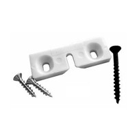 Are you able to drill the holes for the clips when they are butted against the wall. It seems like there wouldn’t be enough clearance to drill the screw hole?