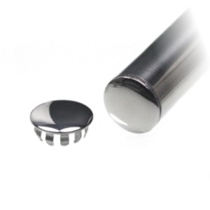 1-1/16" Dia End Cap for Round Closet Tubing Polished Chrome Epco 891-PC Questions & Answers