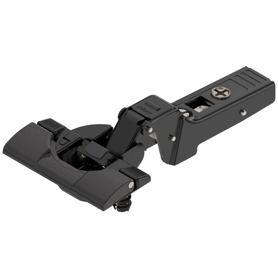 Blum 95° CLIP top BLUMOTION Half Overlay Thick Door Hinge Inserta Installation Onyx 71B9690-ONYX Questions & Answers