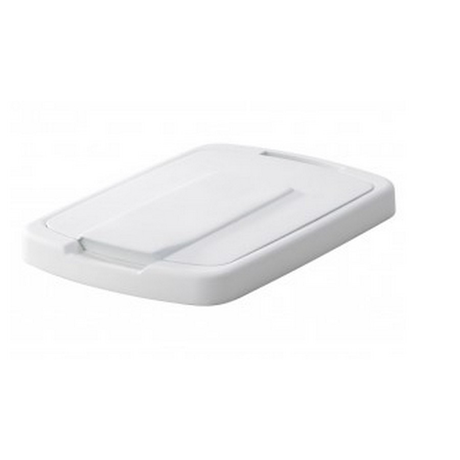 do lids attach to can or simply lay on top?