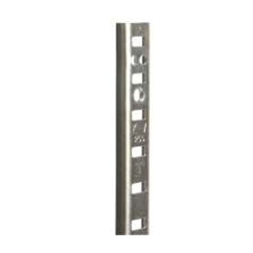 Based on the part numbers, it appears that these are manufactured by RPC (Rockford Process Control).  Per their drawing (https://rockfordprocesscontrol.com/wp-content/uploads/2018/01/B0158XX1APP-PILASTER.pdf), these (HD, heavy-duty?) pilaster standards are 21 gauge steel, not 17 gauge aluminum.  This is actually thicker than K&V, which publishes 23 gauge steel for their 255 series.  Could you please verify the actual material?