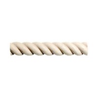 Omega National Products Machined Wood Split Rope Molding Standard Twist 1" W x 96" L Poplar MS00722PUF2 Questions & Answers