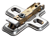 Salice Cruciform 3mm Clip-On Hinge Mounting Plate Screw On Salice BAV3E39F Questions & Answers