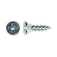 WE Preferred Hinge, Slide & Hardware Screw, 5/8" x 6, Flat Head, Phillips, Sharp Pt, Chipboard, Zinc, Bulk-1000 Questions & Answers