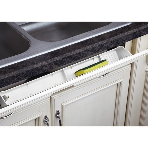 Rev-A-Shelf 30-1/2" Deluxe Polymer Sink Tip-Out Tray with Hinges White Rev-A-Shelf LD-6591-30-11-1 Questions & Answers
