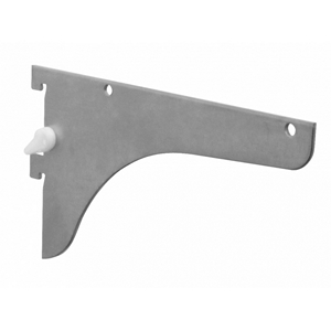 186 Series 10" Single Slotted Shelf Bracket with Lock Lever Anochrome Knape and Vogt 186LL ANO 10 Questions & Answers