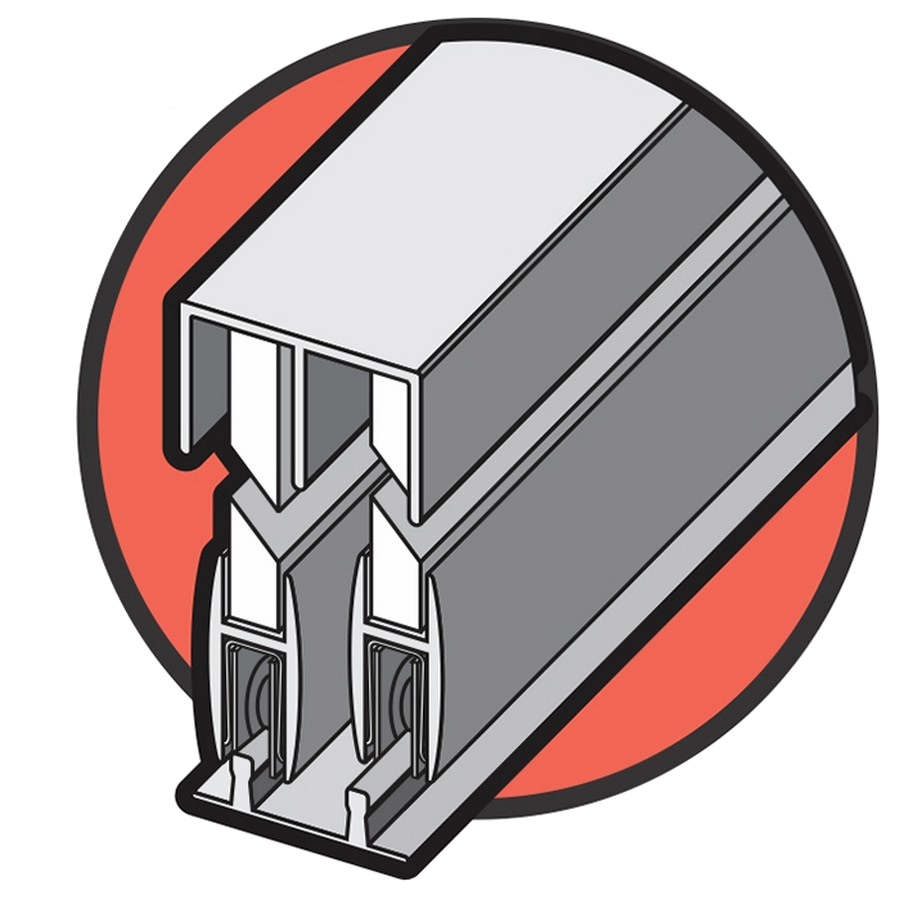#14 Aluminum Sliding Glass Door Hardware Set for By-Passing 1/4" Glass Doors 5' Epco 14-A-5 Questions & Answers