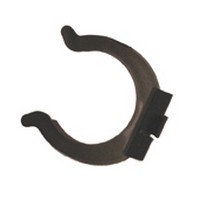 Are these the clips you slid on to a black rectangular piece that pushes into a slit in the back of ikea kitchen cabinet baseboards?