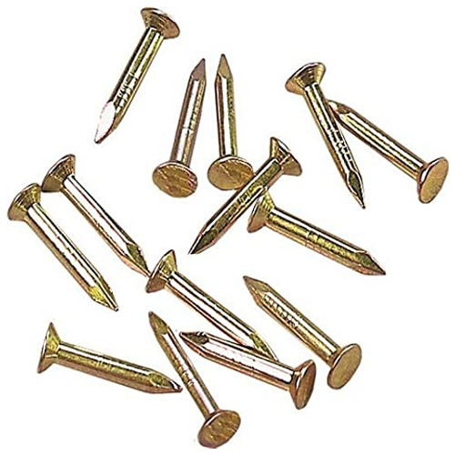 Could you recommend a brass look screw to surface mount the 255 series pilaster to 3/4"  cabinet sides?