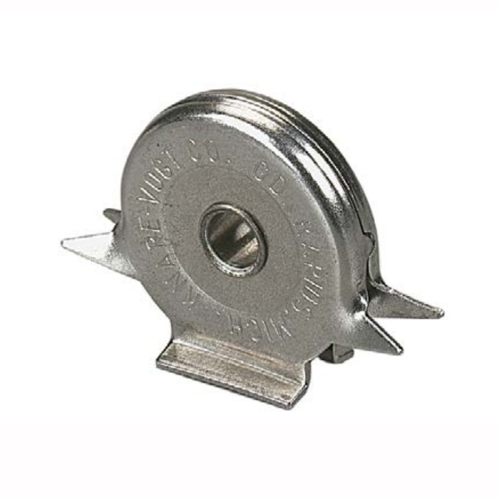 will this work on the bottom of a 4'x8'x3/4" plywood for a sliding door