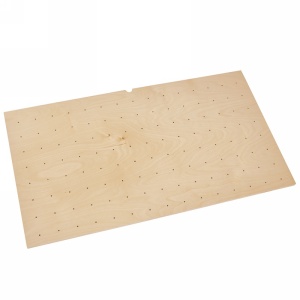 Could this be mounted on a wall? And the pegs glued in to be horizontal?