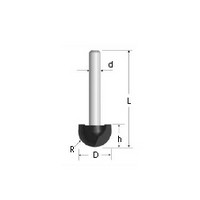 Carbide Tipped Core Box Routing Bit 1/8" Radius Bosch 85444M Questions & Answers