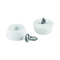 Shepherd 9131, Round Plastic Bumpers, Screw-On, 7/8 dia. x 3/8 Height, Off White, 4-Pack Questions & Answers