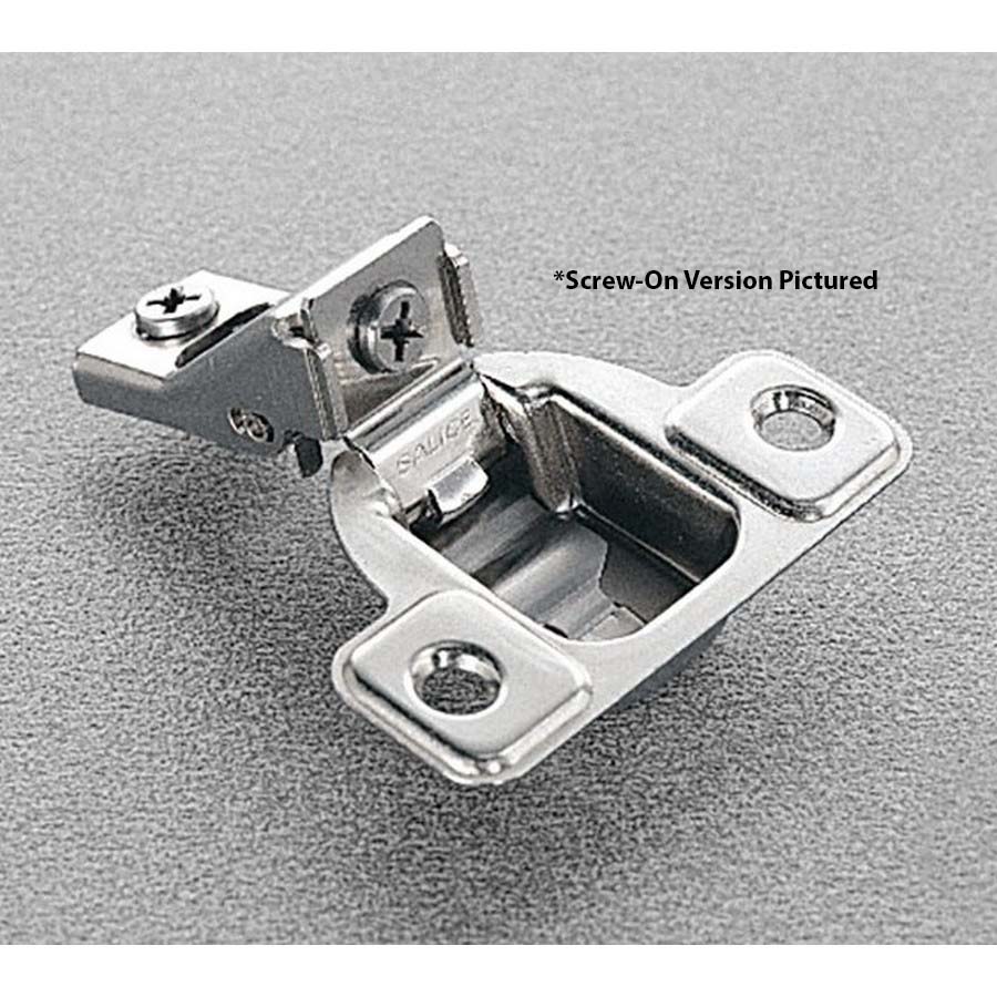 Salice CSP3499, 106° Face Frame Hinge, 3/4 Overlay, Screw-on Questions & Answers