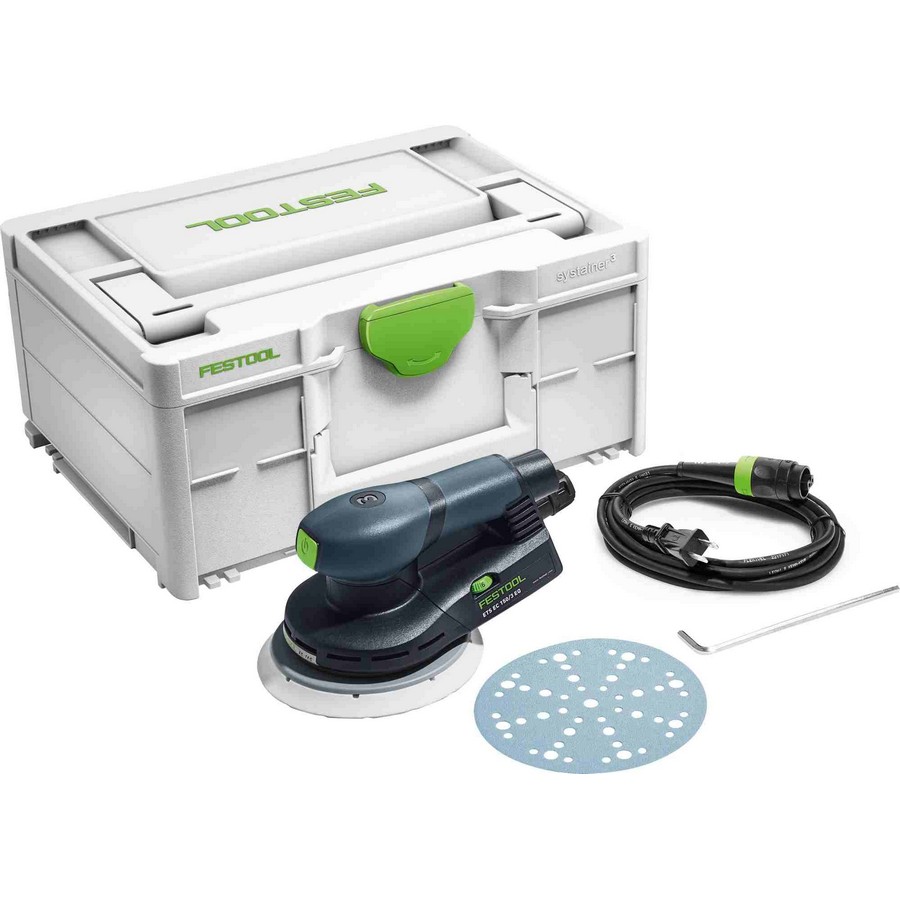 ETS-EC150/3 EQ-PLUS Sander-Systainer-Festool 576326 Questions & Answers