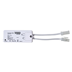 Does this receiver work with a smartphone app? looking for a way to use a phone to dim the lights without having to have the hardwired power supply. will be using 60w plug in power supplies and need to have them dimmable and controllable with a phone.