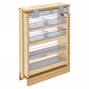 Rev-A-Shelf 6" x 26" Vanity Filler Organizer Pull-Out with Soft-Close Rev-A-Shelf 432-VF26SC-6 Questions & Answers