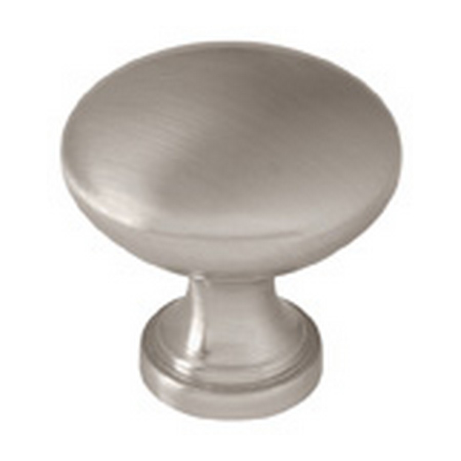 Steel Collection Knob 1-1/4" Dia Satin Nickel Finish WE Preferred STKNOB-SN Questions & Answers