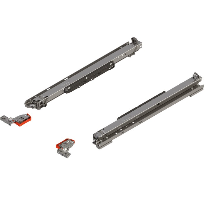 Blum MOVENTO Heavy Duty Bottom Mount Runner Set with Motion Blum 769R5330M Questions & Answers