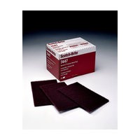6" X 9" Non-Woven Abrasive Hand Pad General Purpose Maroon 3M 48011042299 Questions & Answers
