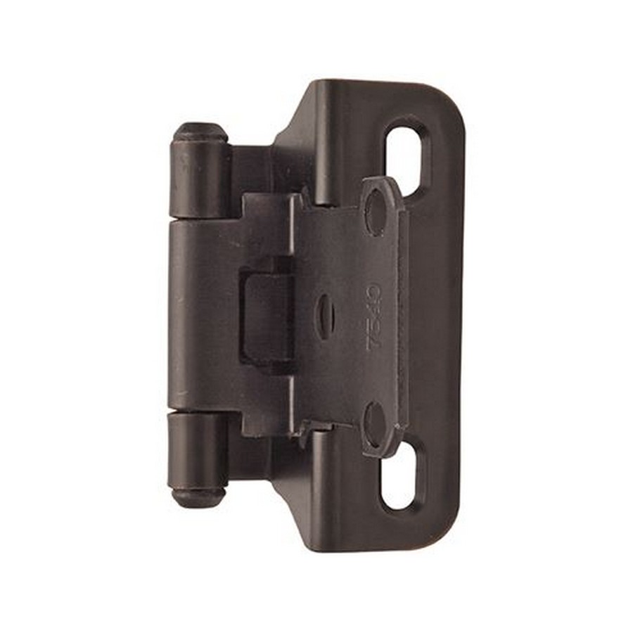 Amerock 1/4" Overlay Partial Wrap Self-Closing Hinge Oil Rubbed Bronze BPR7566ORB Questions & Answers