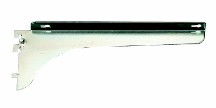 183 Series 12" Shelf Bracket Center Flange Anochrome Knape and Vogt 183C ANO 12 Questions & Answers