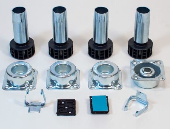 Metal Cabinet Leveler Set with Height Adjustment 3-3/4" H Peter Meier 400-350 Questions & Answers