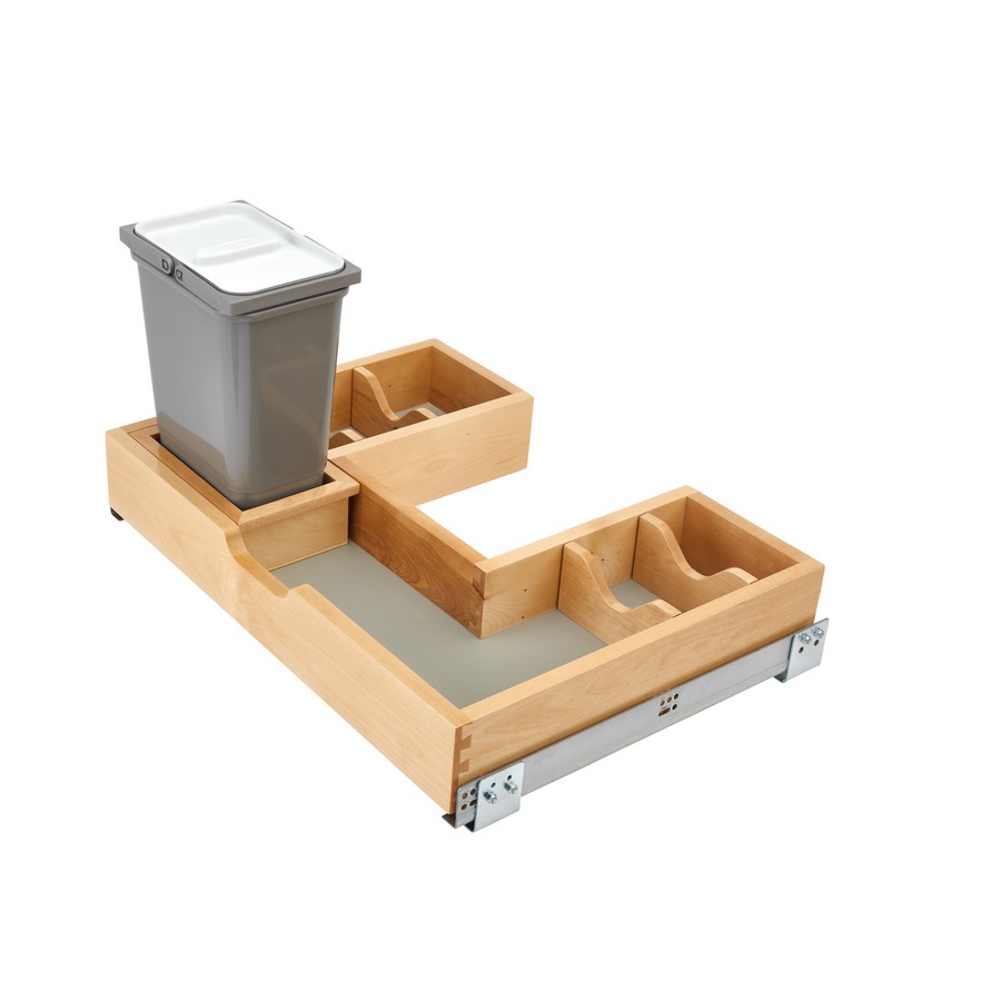 Rev-A-Shelf Natural Maple Bottom Mount U-Shaped Vanity Sink Base Pullout w/BLUMOTION Soft-Close for 30" Rev-A-Shelf 486-30VSBSC-BM-1 Questions & Answers