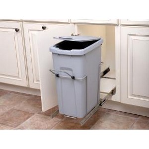 What depth container? Have 10”W cabinet but pipe runs through 11.25” from front. Frame will fit base—container?