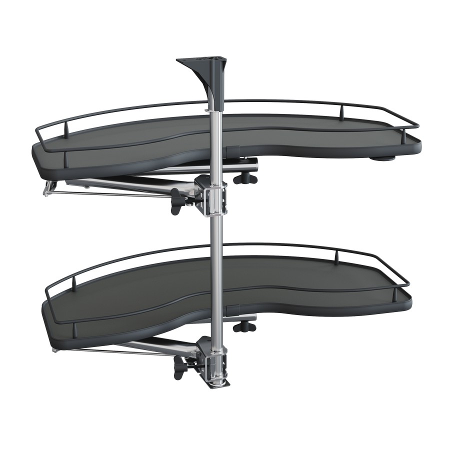 CORNERSTONE Swing Scalea Blind Corner Pull-Out for 24" Opening Carbon Steel Gray Vauth-Sagel Questions & Answers