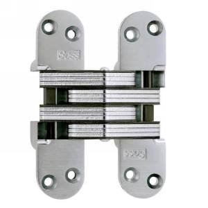 #220 5-1/2" Invisible Hinge Satin Chrome Soss 220US26D Questions & Answers