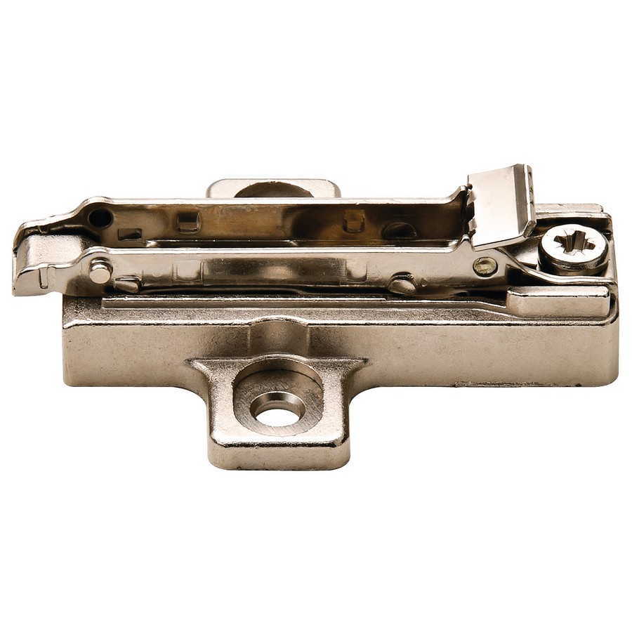 Hello, I'm looking to pair a hinge and mounting plate systew on face frame inset doors.  I need to raise the mounting plate to approx. - 27mm to 30mm to lift the hinge to nearly flush with the faceframe edge (just like a frameless). I noted a few Salice BAR options to accomplish this however, a matching screwed on hinge has too many options to narrow down.  Please help!  Thank you!