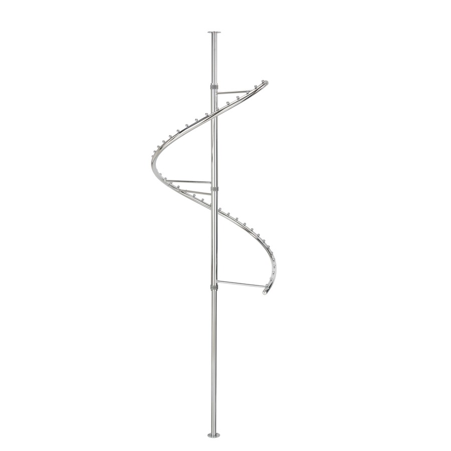 Is it possible to install 2 of these together as one of the reviewers posted? Or can you do a custom height? I have a 10 foot ceiling. Thank you.