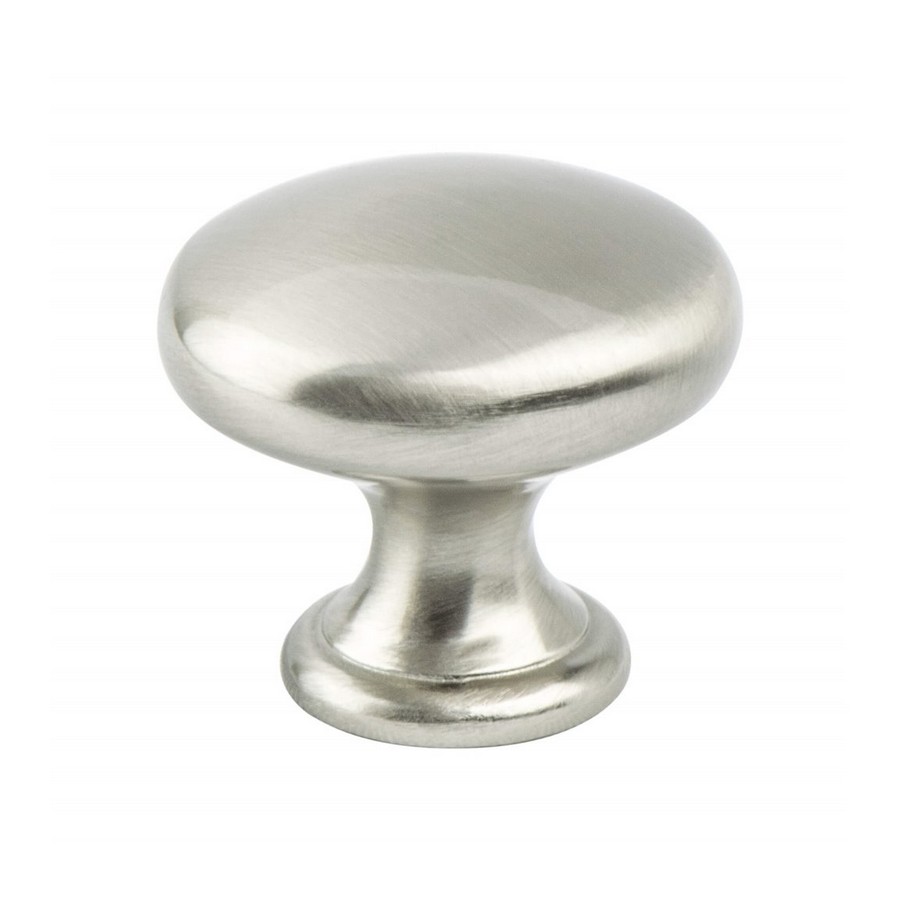Contemporary Advantage Four Knob 1-1/4" Dia Brushed Nickel Berenson 9432-4BPN-P Questions & Answers