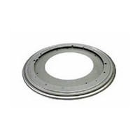 How does the detent function work on the Triangle 12C turntable bearing?