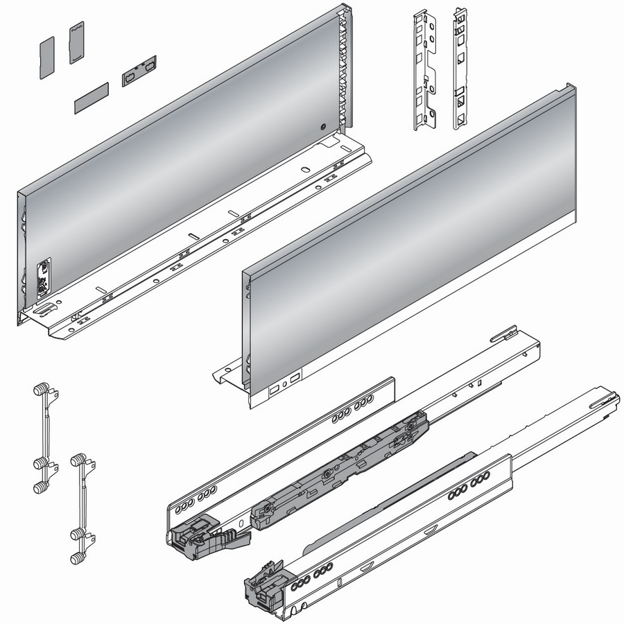 What is the minimum height requirement of the cabinet for this set?