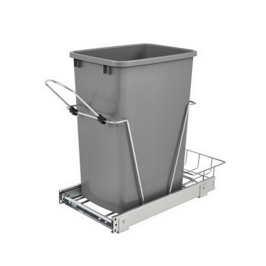 Rev-A-Shelf RV-12KD-17C S Single 35 Quart Bottom Mount Waste Container Chrome Rev-A-Shelf RV-12KD-17C S Questions & Answers