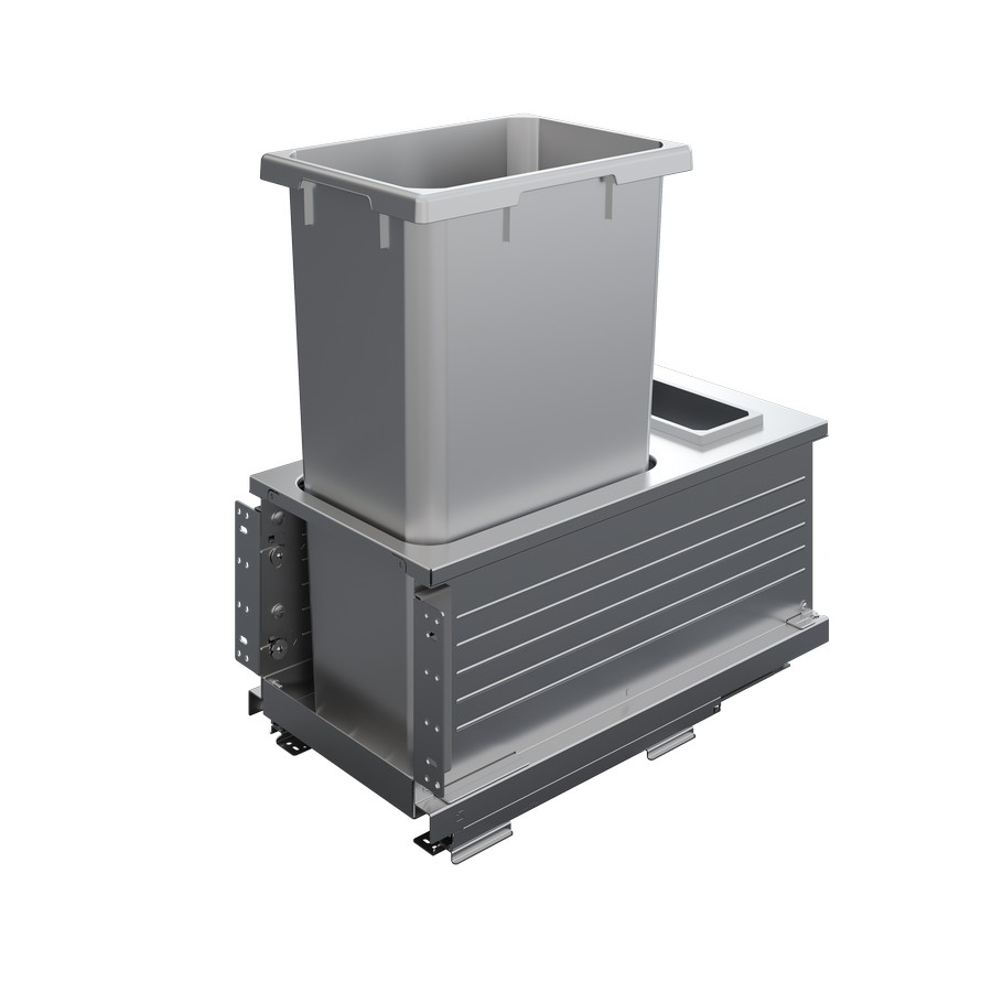 ENVI BMT Planero 15" Single 50 Quart Bottom Mount Waste Container Platinum Vauth-Sagel Questions & Answers