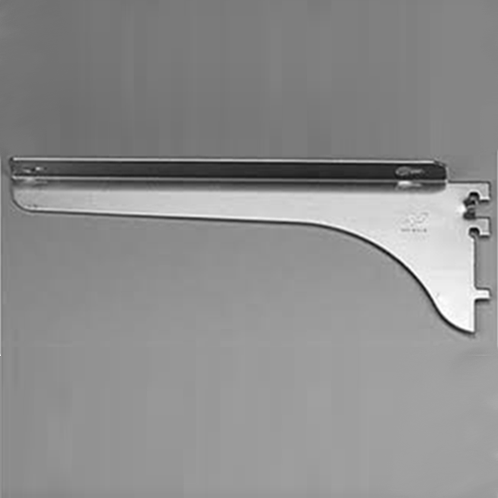 183 Series 12" Shelf Bracket Left Flange Anochrome Knape and Vogt 183L ANO 12 Questions & Answers