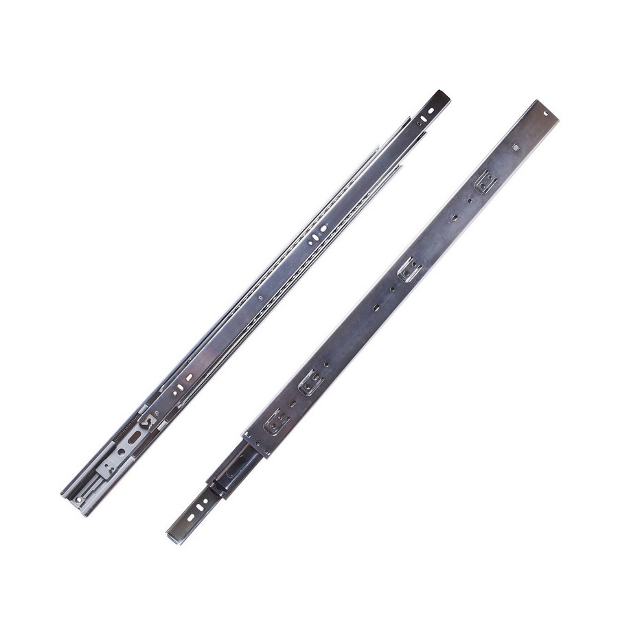 On a 24" cabinet the distance from inside cabinet back wall and cabinet face frame is 23.5". Is the 24" side mount drawer slide built for these dimensions or is it going to stick out by 1/2"?