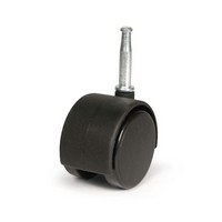 2" Light Duty Stem Mount Twin Wheel Swivel Caster Without Brake Plastic DH Casters C-T20S1BK Questions & Answers