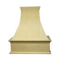 Decorative Curve 36" Wide Wall Mount Range Hood No Liner Red Oak VMI FDWHDC 36 RO Questions & Answers