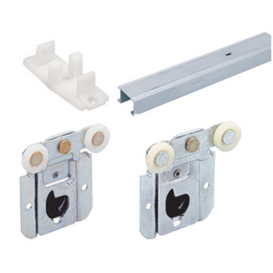 48" Top Line Grant 6064 Sliding By-Pass Door Track Set 3/4" or 1-3/8" Thick Doors 75lb Cap Hettich 113 332 6 Questions & Answers