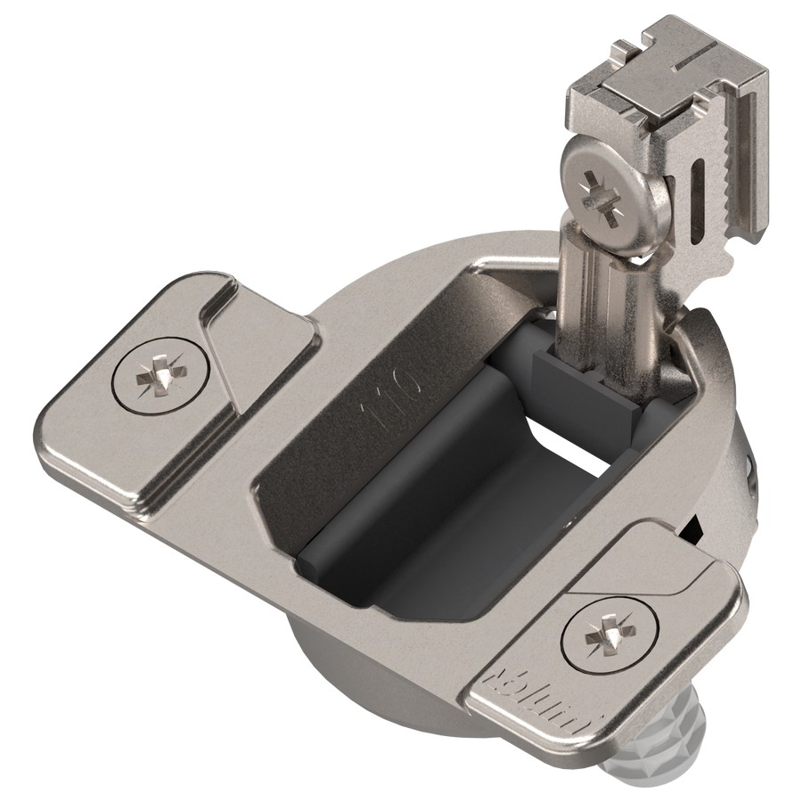 Does the blum 333630 have the plastic inserts and screws to mount. Is this the difference between 33360 and 33363