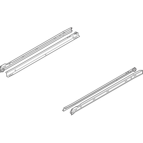 Blum 22" Standard 230M Epoxy Drawer Slide White Polybag Blum 230M5500 Questions & Answers