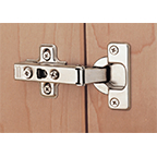 What baseplate does this hinge use for face frame