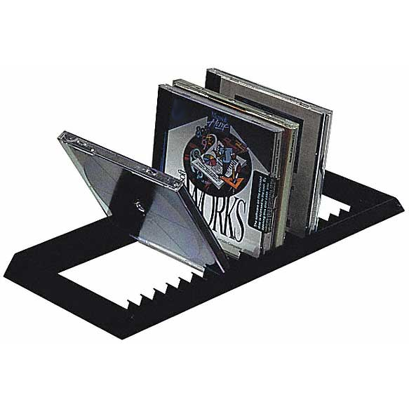 Custom Plastics CPF-4300, CD Storage Racks, Flip 'n See Rails for Horizontal Storage, CD Capacity: 20 Questions & Answers