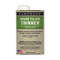 FamoWood 730021 Wood Filler Thinner, 1 Pint Questions & Answers