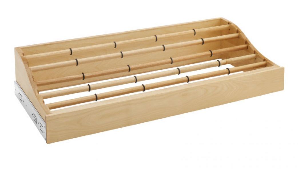 30" Wood Pants Rack Organizer Rev-A-Shelf CWPR-3014-1 Questions & Answers